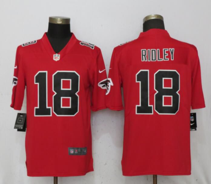 Men Atlanta Falcons #18 Ridley Red Nike Color Rush Limited NFL Jerseys->atlanta falcons->NFL Jersey
